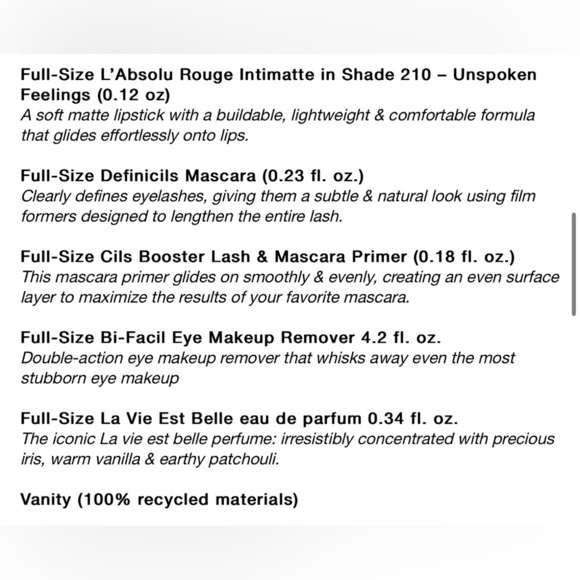 $650! LANCÔME 2024 BEAUTY BOX 10 Iconic Products - Picture 14 of 14